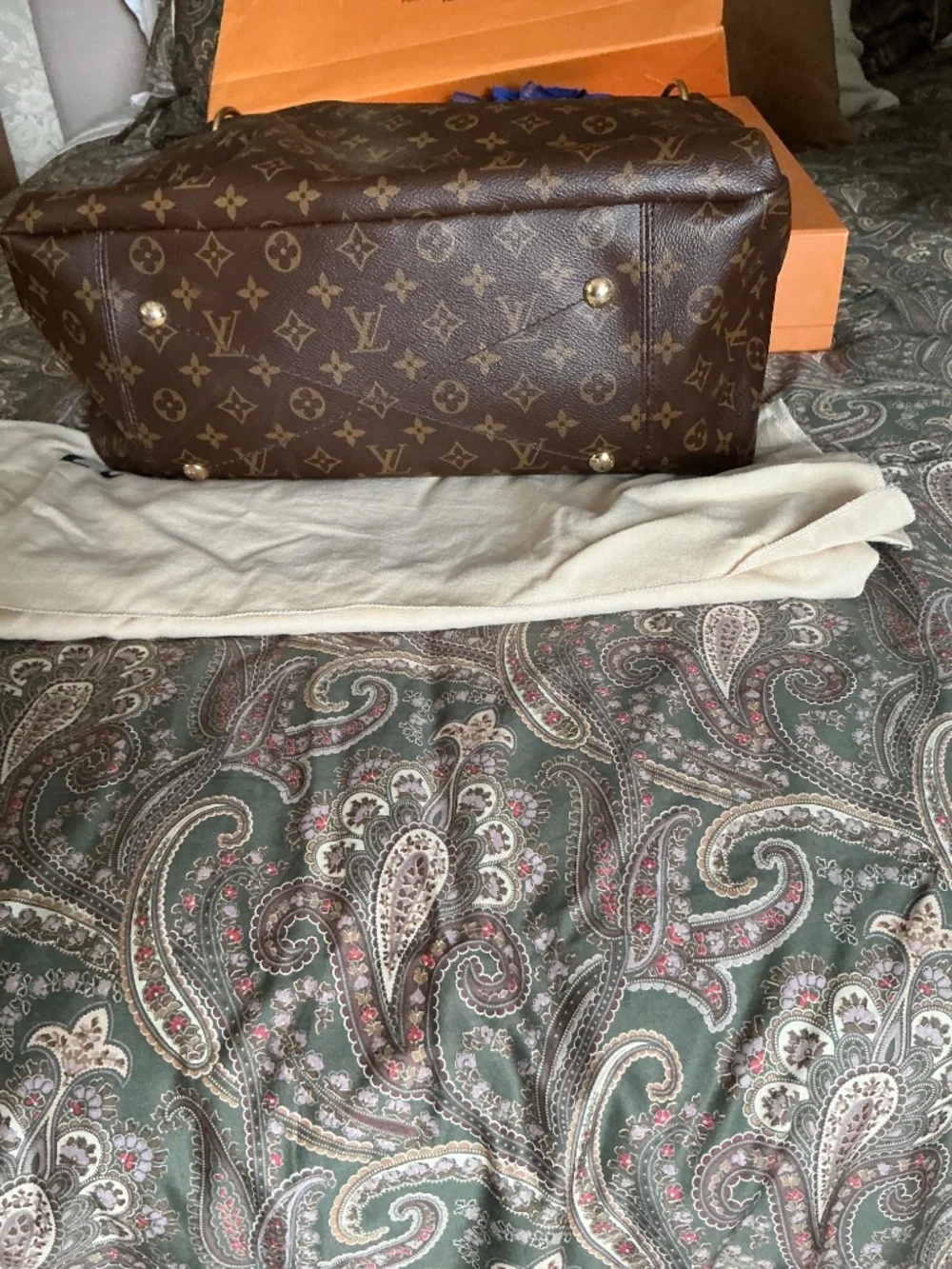 Rare Louis Vuitton Artsy M/M Python strap exotic